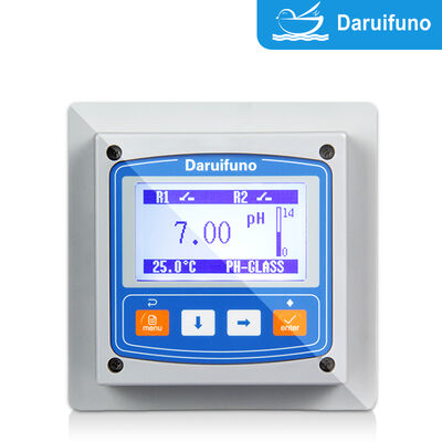 3-Point pH Quick Calibration pH ORP Controller with NTC10K PT1000 Temperature Compensation and 3.2 inch Graphic LCD Online pH ORP Analyzer (Controller di pH ORP con calibrazione rapida a 3 punti)