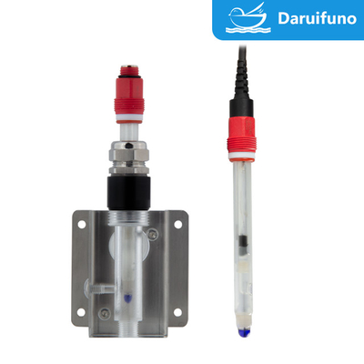 Sensore PH analogo con filo a fessura per acqua pura a 0-100°C o fognature comuni generali