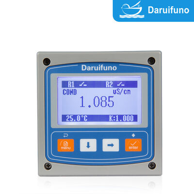 RS485 Modbus RTU Conductivity Analyzer IP66 Controller di conduttività online montato su pannello con due relè SPST