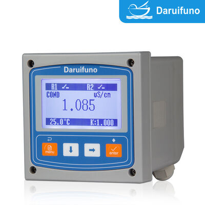 Analizzatore di conducibilità online IP66 con calibrazione lineare a 1-5 punti e controller di conducibilità con compensazione della temperatura NTC10K